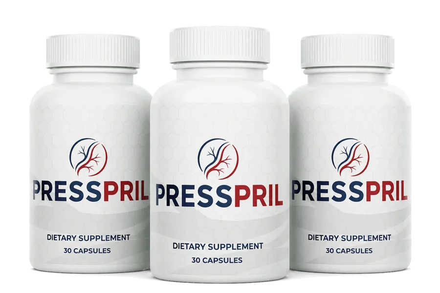 PressPril three-bottle product image from the reference website